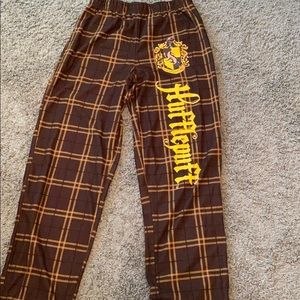 Harry Potter Hufflepuff PJ Bottoms Size 14